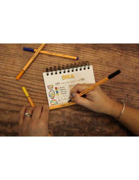  C/10 STABILO POINT 88 OCRE OSCURO Nº89 PUNTA DE FIBRA 0,4MM 